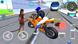 💦🔴LIVE✅3D Driving Class Simulator Bullet Train Vs Motorbike Bike Driving Game  Android Gameplay [upl. by Nnalyrehs795]