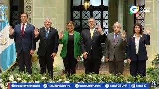 Bernardo Arévalo se reúne en Palacio Nacional con Xiomara Castro mandataria de Honduras [upl. by Lednyc]