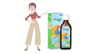 Ocean Multi Omega3 MultiVitamin Balık Yağı 150Ml [upl. by Jr]