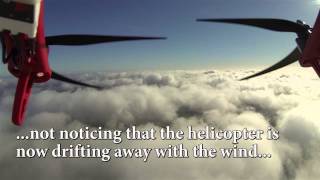 DJI F550 Hexacopter crash after flight above the clouds [upl. by Nnayrrehs549]