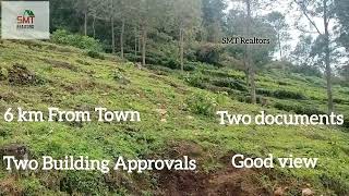 22 cents plot with 2 Building plan approval For Sale Near kotagiri per cent 350 lakhs only [upl. by Yebloc258]