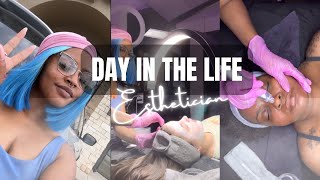 Day In The Life Of A Solo Esthetician  Let’s Work A Full Week 🤎 Pt1 [upl. by Jonathon]