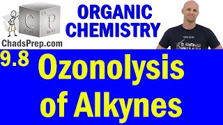 98 Ozonolysis of Alkynes  Organic Chemistry [upl. by Hanser]