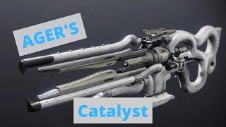 Agers Scepter Catalyst  A Brief Review  Destiny 2 [upl. by Llednyl274]