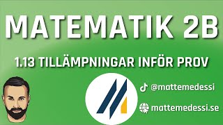 113 Tillämpningar inför prov 20242025 [upl. by Inaluiak]