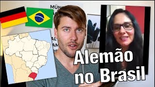 UM ALEMÃO CONSEGUE ENTENDER O ALEMÃO DO SUL DO BRASIL   Hunsrikisch [upl. by Saum]