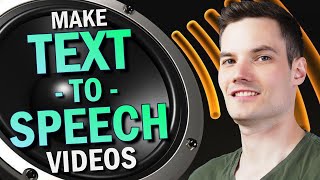 How to Make Text to Speech Videos for FREE [upl. by Eillen]