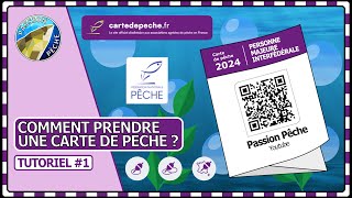 Comment prendre une carte de pêche   Tutoriel 1 [upl. by Avictor]