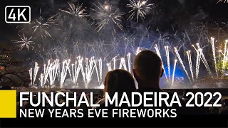 Funchal Madeira New Years Eve  The best ever fireworks display [upl. by Airdnaxila293]