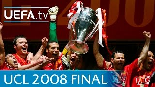 Manchester United v Chelsea 2008 UEFA Champions League final highlights [upl. by Ecirual]