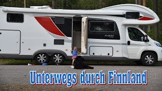 Mit dem Wohnmobil durch Finnland Skandinavien Rundreise 2016 [upl. by Aromas975]