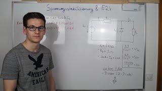 SPANNUNGSSTABILISIERUNG amp E24Reihe  Elektrotechnik [upl. by Aihsitan590]