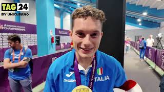 Europei Atletica 2024 Filippo Tortu oro 4x100 “Stasera mi sono liberato ho corso per gli altri” [upl. by Bohlen264]