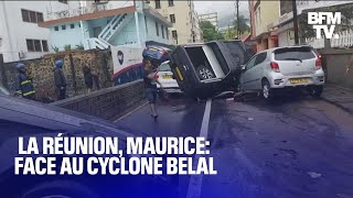 La Réunion Maurice face au cyclone Belal [upl. by Otsirc]