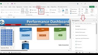 New Navigation Pane in Excel 365 [upl. by Kciredes]