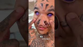 Tatuaje en el ojo 😨 [upl. by Sirc]