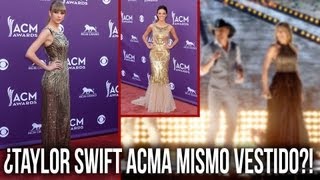 ¿Taylor Swift ACMA Mismo Vestido y Sin Premio [upl. by Redman]