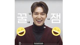 ENG SUB LEE MIN HO INTERVIEW The King  Eternal Monarch quotAnswering in 5 Wordsquot [upl. by Nilknarf]