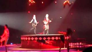 Circus  Britney Spears Circus Tour in Chicago amp Opening Perez Hilton Vid [upl. by Spanos]