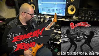 BARON ROJO  LOS ROCKEROS VAN AL INFIERNO  COVER INSTRUMENTAL [upl. by Mandel]