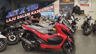 SYM JET X 150 2023  Harga Bebaloi Peformance Padu  RM9K [upl. by Tali]