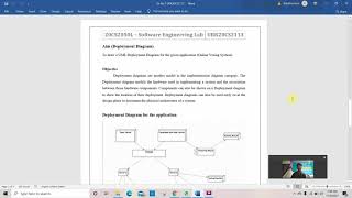 Component Diagram and Deployment Diagram [upl. by Ailelc]