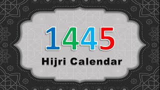 Hijri date today  Hijri calendar 1445 [upl. by Archambault]