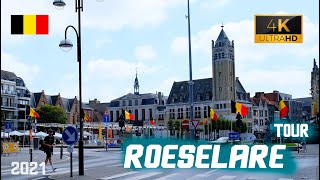 ROESELARE  BELGIUM Walking Tour 4k60fps 2021 مدينة رويسيلاري I بلجيكا [upl. by Novled349]