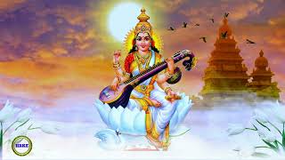 Saraswati puja background video of the most beautiful and graceful sounds of the goddess Saraswati [upl. by Dorin721]