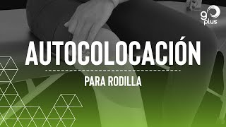 Autocolocación de cinta kinesio para rodilla [upl. by Nediarb]