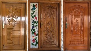 Main Door Designs 2020  Wood Carving Door Design  Teak Wood Main Door [upl. by Malda]