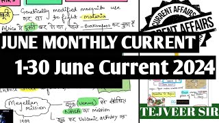 June Current Affairs 2024  Monthly Current [upl. by Deland84]