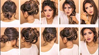 ★TOP 2017 ft Herstyler 💗 Everyday FALL HAIRSTYLES for WORK amp SCHOOL 💗 UPDOS for MEDIUM LONG HAIR 💗 [upl. by Lem99]