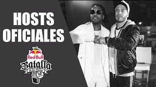 HOSTS y DJ Confirmados de la Final Internacional Red Bull Batalla de los Gallos Perú 2016 [upl. by Esyle]