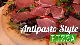 Antipasto Pizza How to make an Antipasto Pie [upl. by Kcirdde]