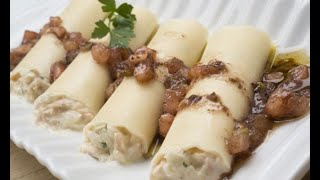 Receta de canelones fríos  Karlos Arguiñano [upl. by Anelah]