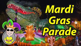 The BEST Mardi Gras Parade Video Youll See  Universal Orlando Mardi Gras Parade  6 New Floats [upl. by Blanch]