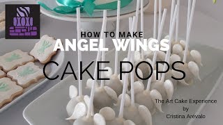 Angel Wings Cakepop [upl. by Aikaz]