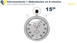 Abdominales en 8 minutos nivel 2 [upl. by Ecienahs]