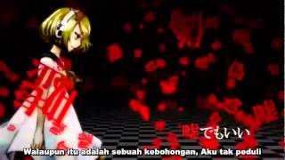 【Kagamine Rin】Antichlorobenzene【Sincleansing type brainwashing song】Indonesian Sub [upl. by Dnalhsa]