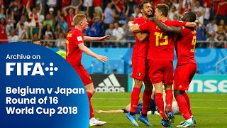 Full Match Belgium v Japan 2018 FIFA World Cup [upl. by Dunc978]