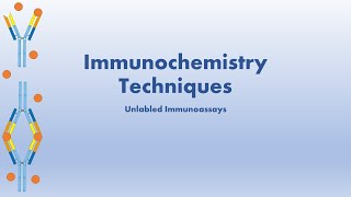 Immunochemistry Unlabeled Immunoassays [upl. by Yrrad]