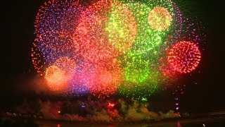 長岡花火大会2012年2日間の総集編 The Nagaoka Fireworks Festival is the most beautiful in japan [upl. by Aruon]