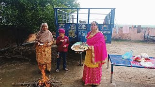 Lohri Celebration 😊  Easy Cooking Masters And Punjabi Culture [upl. by Down141]