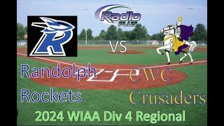 Randolph at CWC Div 4 WIAA Reg 52324 [upl. by Nyllaf]