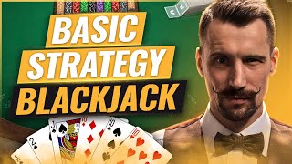 Basic Strategy Blackjack The Secret to Winning Big 😮 [upl. by Ahtilat]