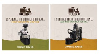 Diedrich Roasters Specialty and Commercial Coffee Roasters  2022 [upl. by Leo]