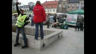 unbefrister Streik hat am WernerForßmann Krankenhaus in Eberswalde begonnen [upl. by Orms195]