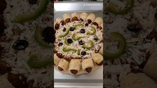 First Part Of Kebab Pizza Arabic Style Recipe  trendingshorts kebabpizza nadiaskitchen [upl. by Meares863]