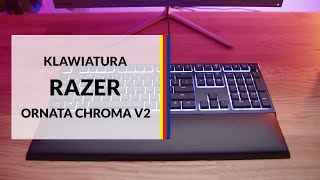 Klawiatura gamingowa Razer Ornata Chroma V2 – dane techniczne – RTV EURO AGD [upl. by Atiuqal]